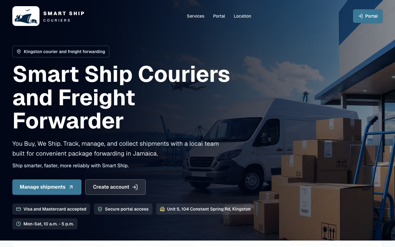 Smart Ship Couriers — screenshot